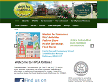 Tablet Screenshot of howardparkca.org